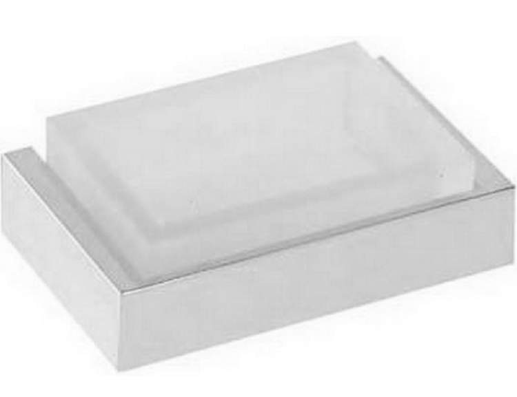 Мыльница настенная Cisal Quad хром QU09060021