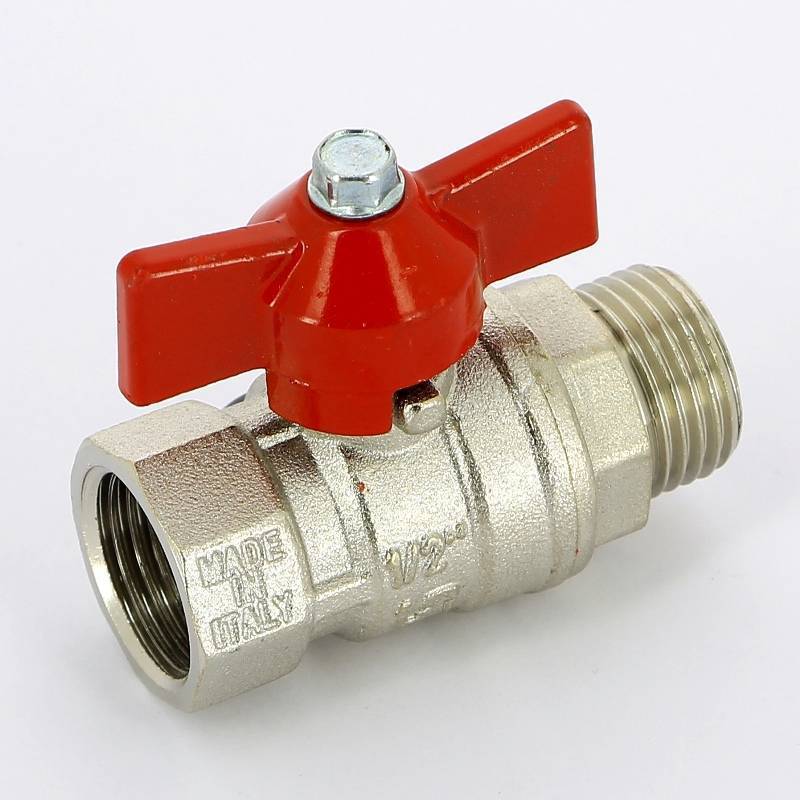 Кран шаровой Uni-Fitt VIVO 1/2 НВ бабочка 101T2000