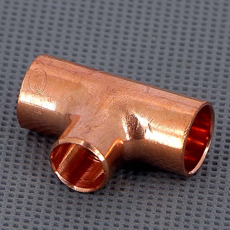 Тройник медный под пайку Viega 12х10х12 мм 109745