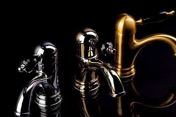 Смеситель для раковины Boheme Tradizionale Oro золото глянцевое 281