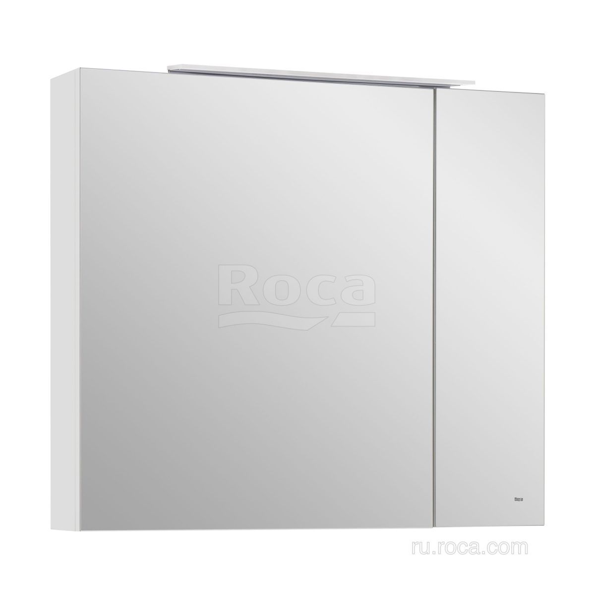Зеркальный шкаф Roca Oleta 800х137х700 мм белый матовый 7.8576.4.750.1