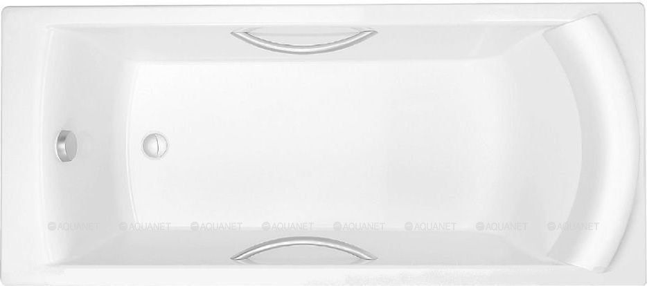 Ванна чугунная Jacob Delafon Biove E2938-00 170х75 см с отверстиями для ручек E2938-00