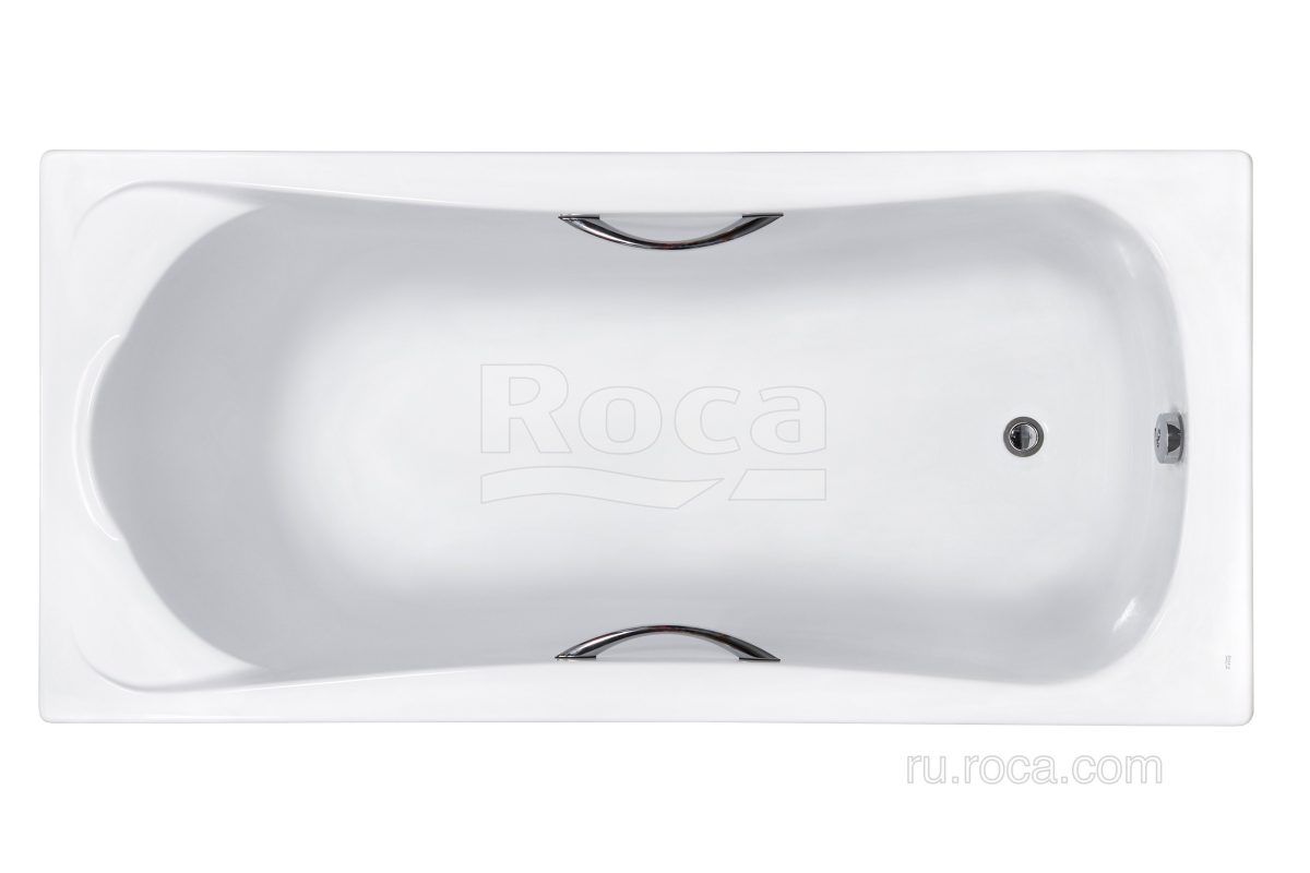 Ванна акриловая Roca BeCool 1800x800 мм белый ZRU9302782