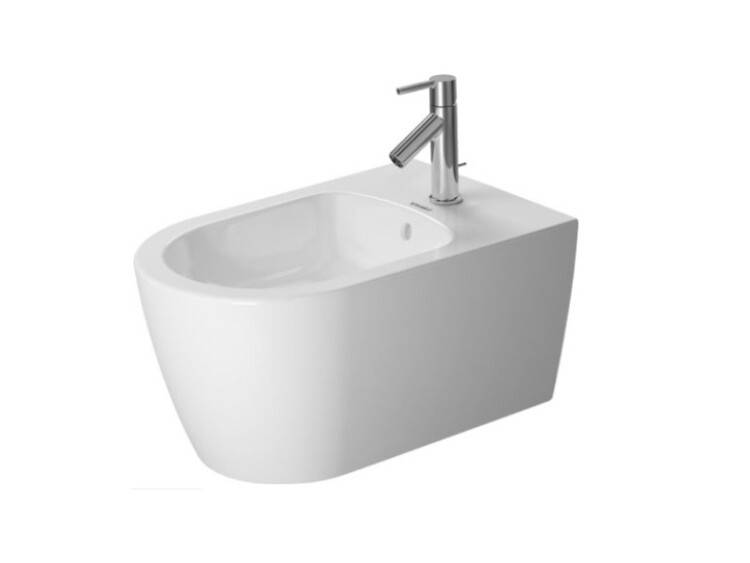 Биде подвесное Duravit ME by Starck 370х570х295 мм WonderGliss белый 22881500001