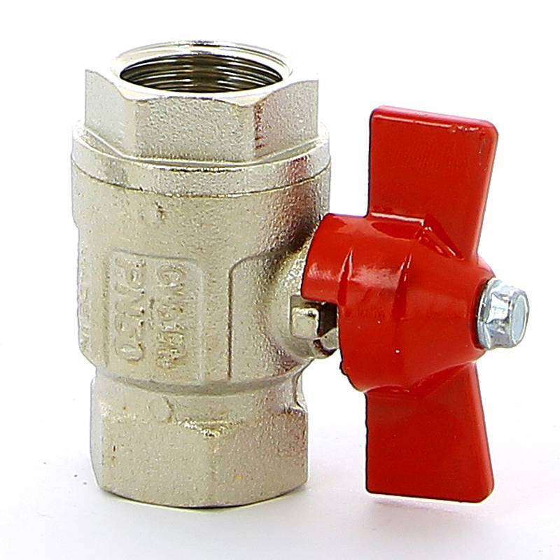 Кран шаровой Itap IDEAL 1/2 ВВ ручка-бабочка 0920012