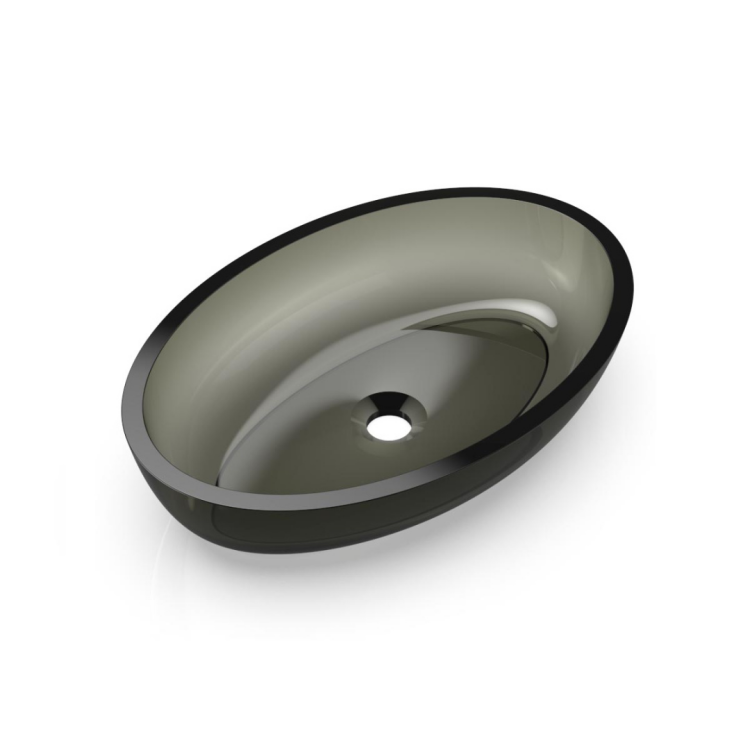 Раковина накладная KNIEF Oval Shape 550x370 мм Turmalin 70201020