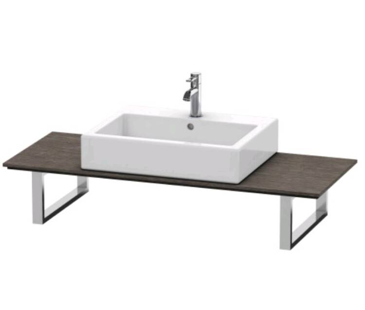 Консоль Duravit Happy D.2 1200x480x24 мм дуб антрацитовый XL010C6262