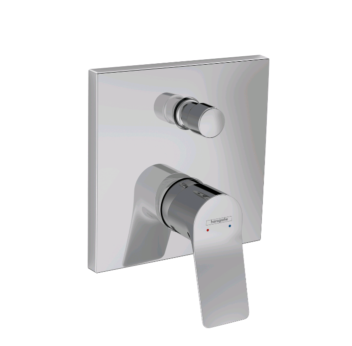 Смеситель для душа Hansgrohe Vivenis встраиваемый на 2 потребителя хром 75416000