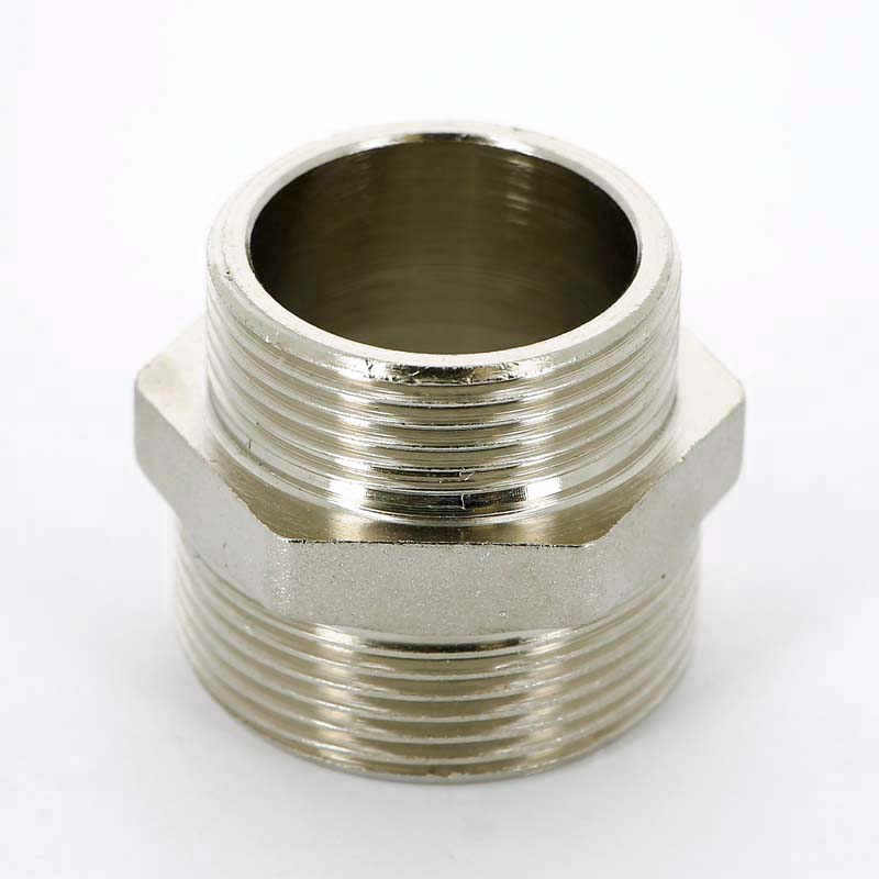 Ниппель редукционный Uni-Fitt 1 1/2x1 1/4 никелированный 600N6500