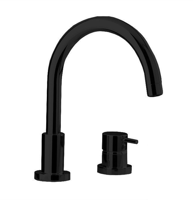 Смеситель для раковины Cisal Nuova Less черный матовый LN00125040