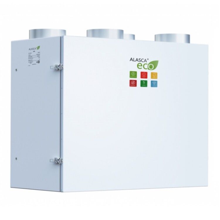 RR1500V EC E 3~, Вентиляционная установка Alasca RR с роторным рекуператором