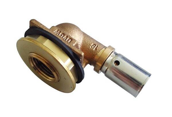 Угольник настенный REHAU RAUTITAN RX 16-Rp 1/2 бронза 1517443