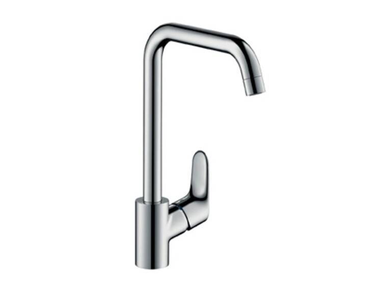 Смеситель для кухни Hansgrohe Focus M41 сталь 31820800