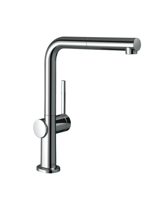 Смеситель для кухни Hansgrohe Talis M54 270 1jet с выдвижным изливом sBox хром 72809000