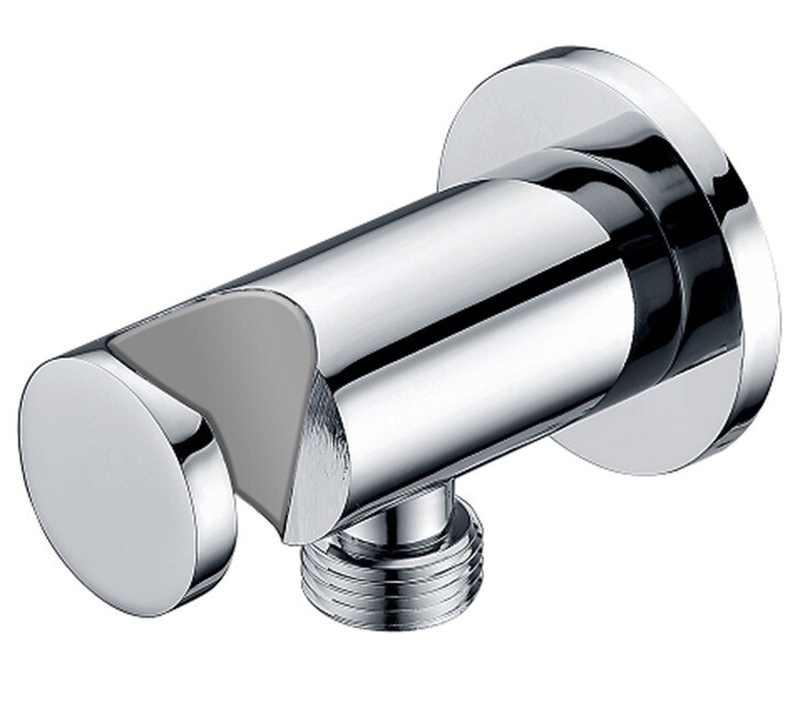 Шланговое подсоединение Splendy круглое с держателем хром AA215YRLCR