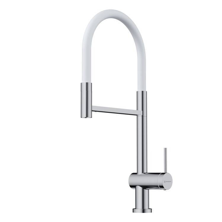 Смеситель для кухни OMOIKIRI Kanto 2 Plus хром/белый 4994400