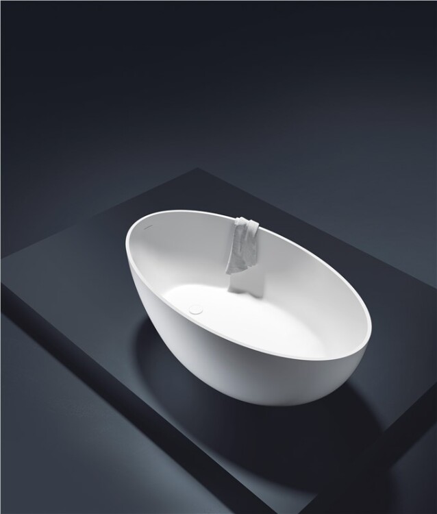 Ванна Treesse Bali 1600х850х620 мм белый матовый V026BO