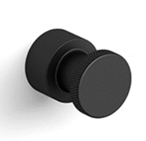 Крючок одинарный Splendy Passion черный матовый PA401120VBM