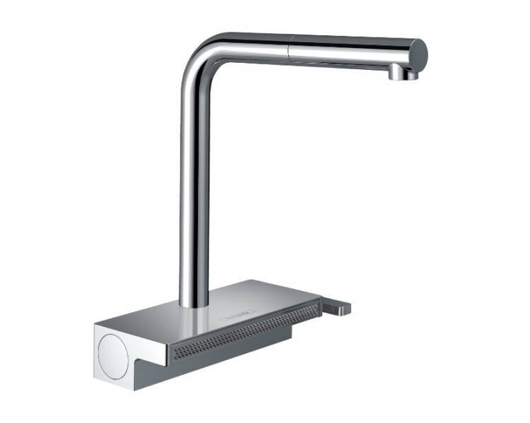 Смеситель для кухни Hansgrohe Aquno Select M81 хром 73830000