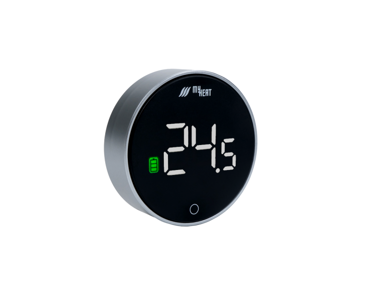 Термостат комнатный MyHeat Smart серебристый 6274