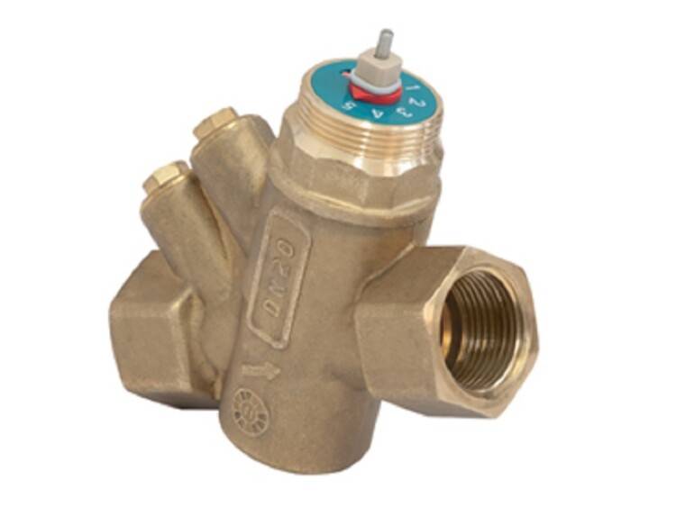 Клапан балансировочный комбинированный Giacomini R206AM 1 увеличенный расход R206AY065