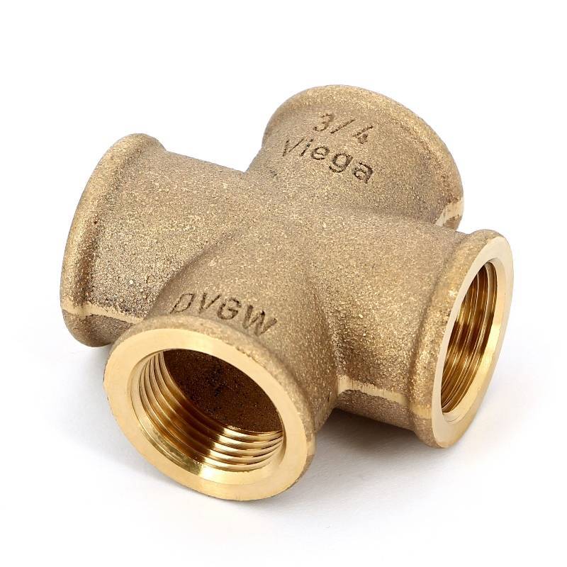 Крестовина бронзовая Viega 3/4 ВР 320621