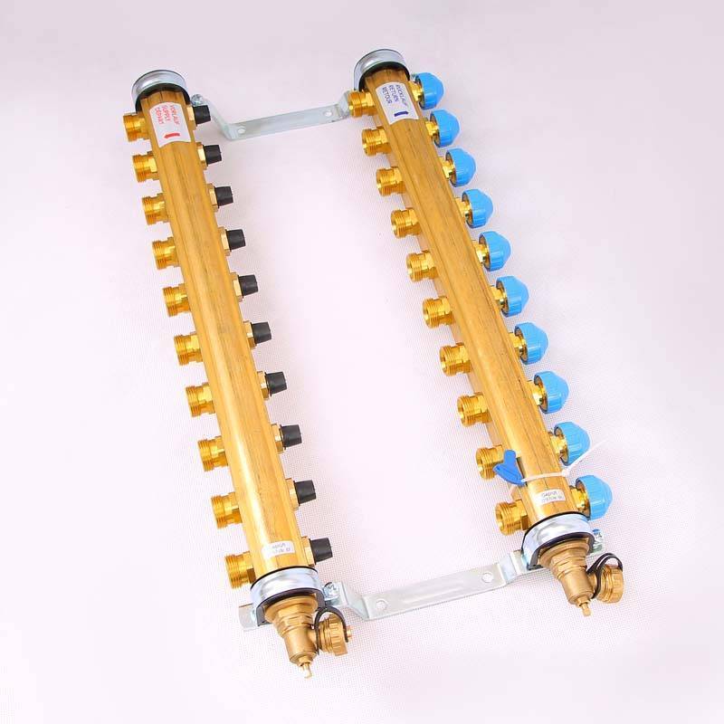 Коллекторная группа Watts HKV 1x3/4 EK 10 выходов с вентилями 10004188