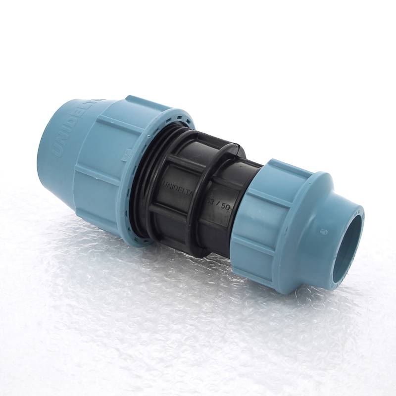 Муфта редукционная Unidelta обжимная для труб ПНД 63х50 мм 1002064050