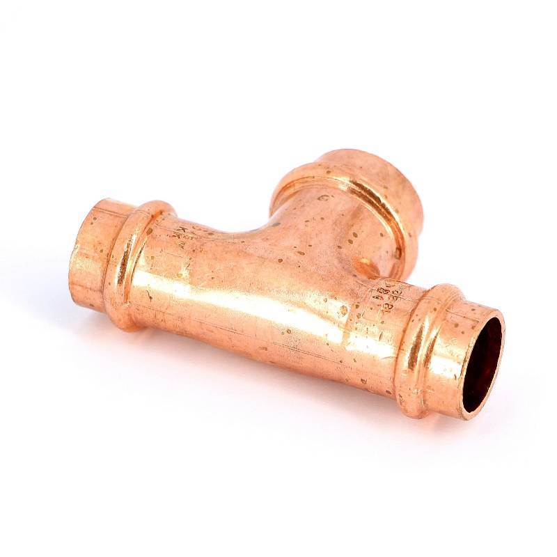 Тройник пресс IBP 18х22х18 мм медь P5130 01822018