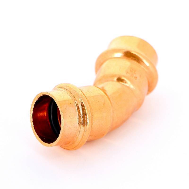 Угол 45° пресс IBP >B< Press 18 мм медь P5041 01800000