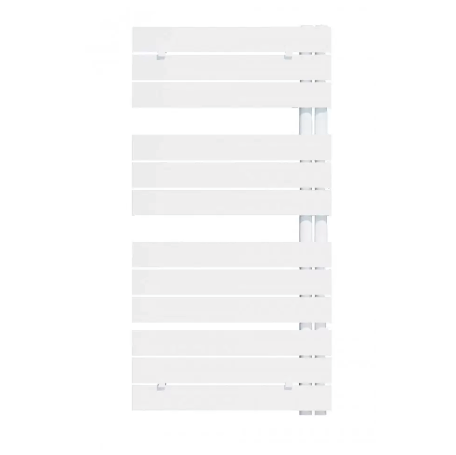 Полотенцесушитель электрический Lazzarini Pieve 842x550 мм изогнутый белый 5283