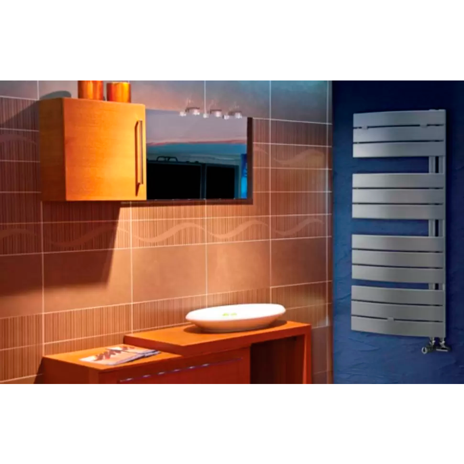 Полотенцесушитель электрический Lazzarini Pieve 842x550 мм изогнутый хром 5291