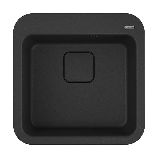 Кухонная мойка Omoikiri Tasogare 51-BL 51x51 см черный 4993742