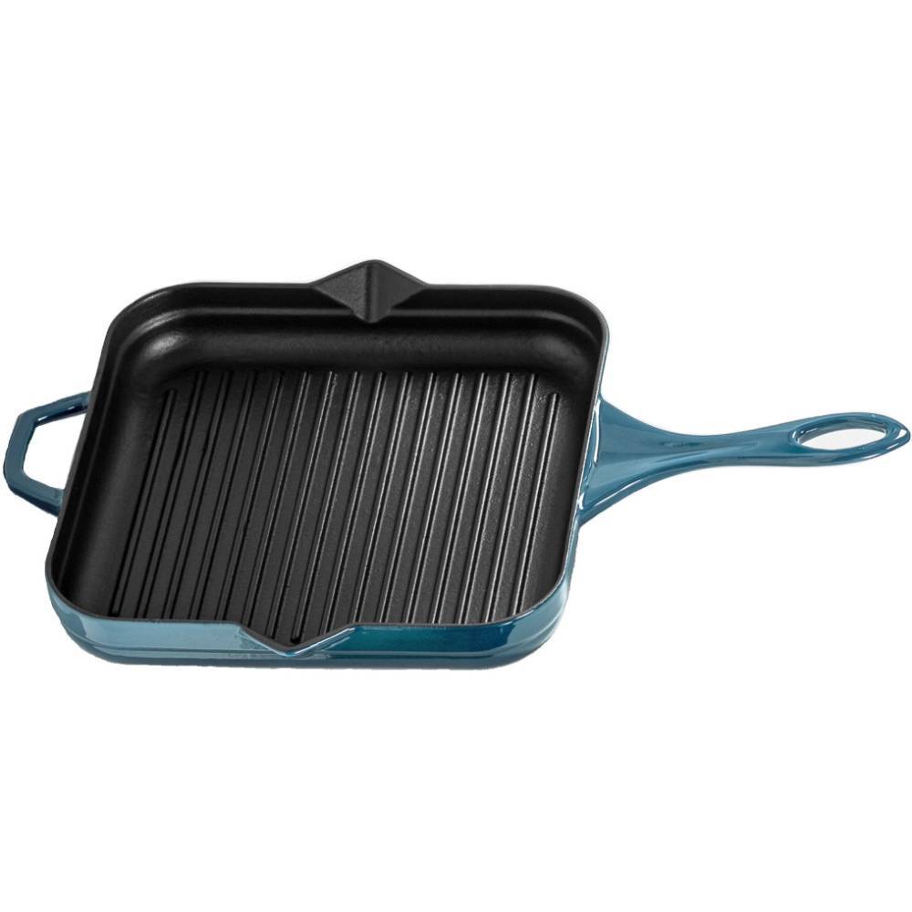 Сковорода-гриль квадратная Hascevher GTV 2828 Blue 28х28 см A858028