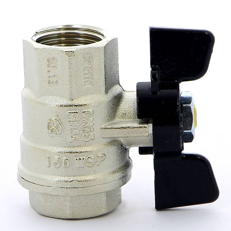 Кран шаровой Bugatti Oregon 302 ВВ бабочка 1/2 03020062