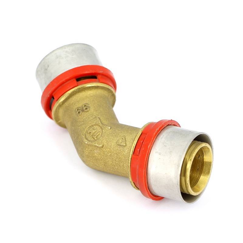 Угольник пресс Tiemme 32х32 мм 45 градусов 1650176