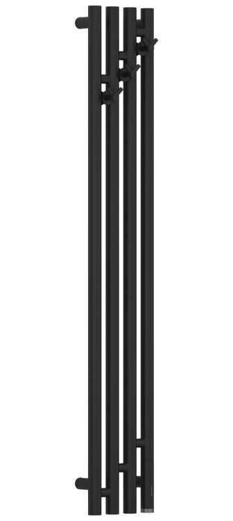 Полотенцесушитель, Сунержа, Кантата 3,1, шгв 191-105-1200, справа, МЭМ, цвет-чёрный матовый
