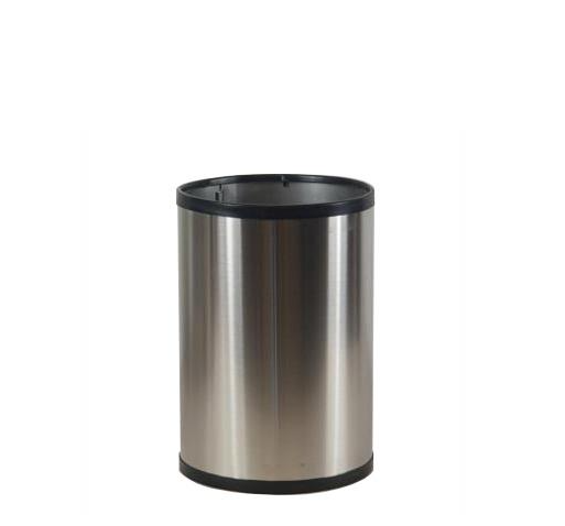 Ведро напольное Nofer 10 л 210x210x300 мм нержавеющая сталь матовая 14096.2.S