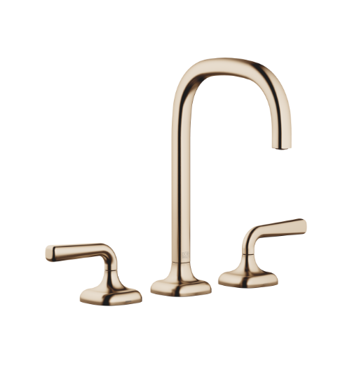 Смеситель для раковины Dornbracht COYA вентильный Light Gold сатинированный 2071341427