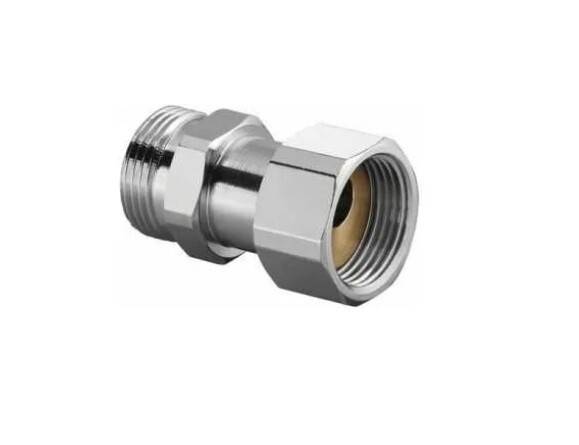 Резьбовое соединение Oventrop выравнивающее Ду 15 G 3/4 НР/НГ x G 3/4 ВР 1016394