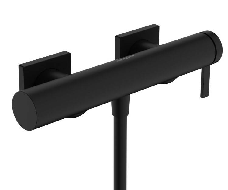 Смеситель для душа Hansgrohe Tecturis E скрытого монтажа на 1 потребитель черный матовый 73620670