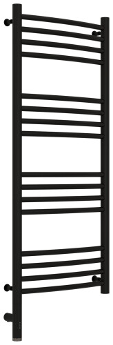 Полотенцесушитель электрический Сунержа Богема 3.0 1000x400 мм ТЭН слева черный матовый 3158021040