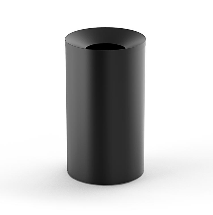 Мусорный бак Decor Walther DW 400x400x700 мм черный матовый 0615660
