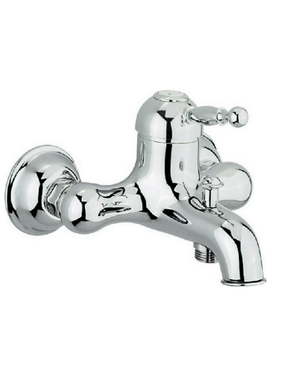 Смеситель для ванны и душа Cisal Arcana Royal двухвентильный хром AY00013021