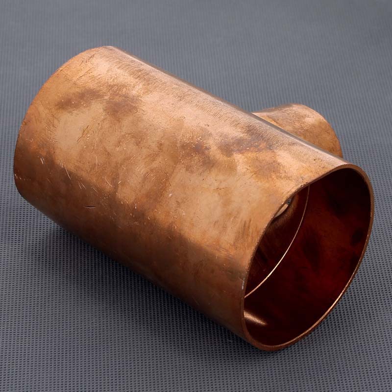 Тройник медный под пайку Viega 88.9х54х88.9 мм 634292