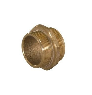 Ниппель переходной Uponor 1 1/4 x 1 дюйм НР-НР латунный 1009035