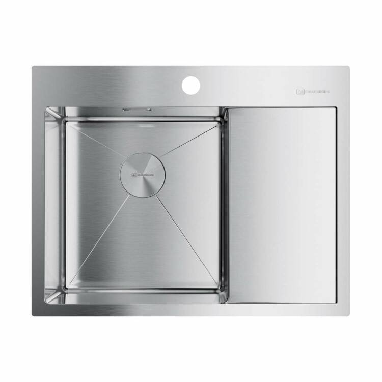 Мойка кухонная OMOIKIRI Akisame 65-L-IN 650x510 мм чаша слева нержавеющая сталь 4973058