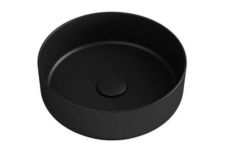 Раковина накладная ISVEA Infinity 360х360х120 мм черная 10NF65036SV2N