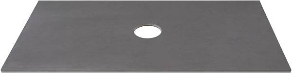 Столешница Allen Brau Reality 91x46,1x1 см серая 1.32024.G