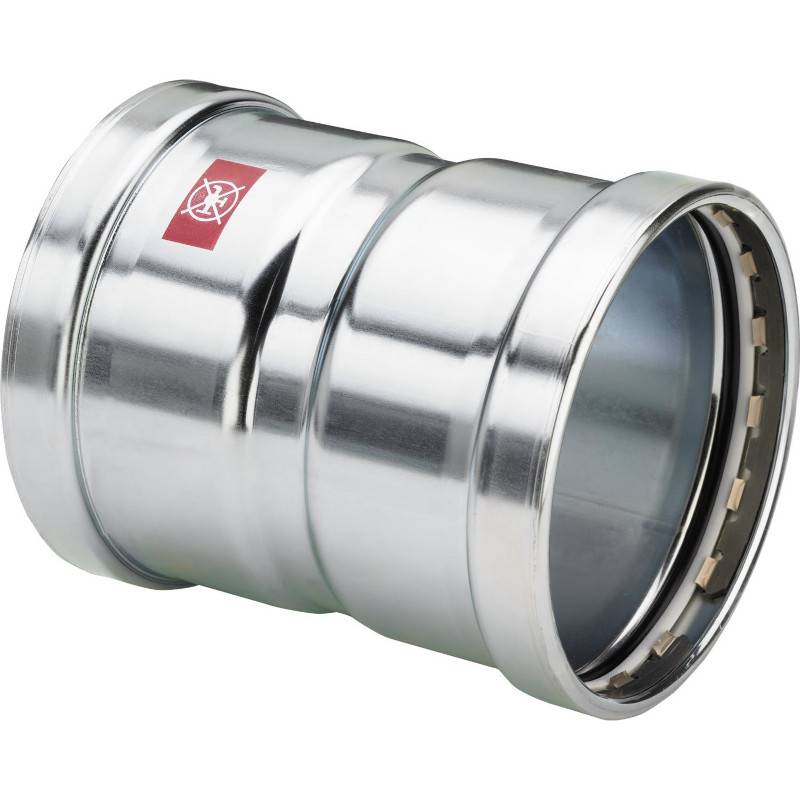 Муфта пресс Viega Prestabo 76.1 мм оцинкованная сталь SC-Contur 597733